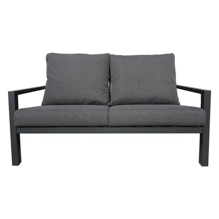 Royal seasons® Cannes 2-zitsbank antraciet - afbeelding 2