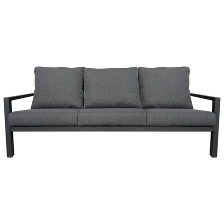 Royal seasons® Cannes 3-zitsbank antraciet - afbeelding 2