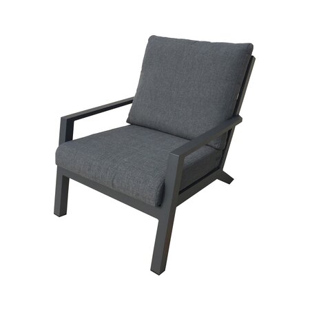 Royal seasons® Cannes fauteuil antraciet