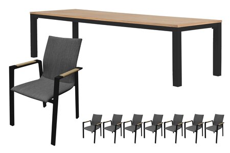 Royal seasons® Detroit/Atlanta dining set voor 8 personen - afbeelding 1