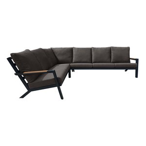 Royal seasons® Detroit hoek loungeset met keramisch tafelblad - afbeelding 2