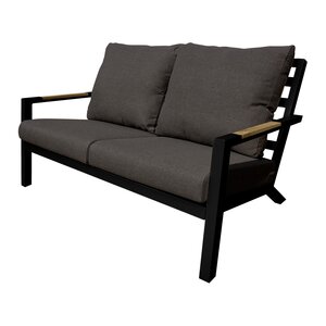 Royal seasons® Detroit loungeset met 2-zitsbank met teakhouten tafelblad - afbeelding 3