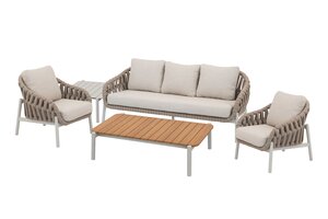 Royal seasons® Doha sofa loungeset met 3-zitsbank - afbeelding 1