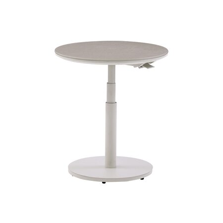 Royal seasons® Jura bijzettafel in hoogte verstelbaar D60 x 45/66 cm zand