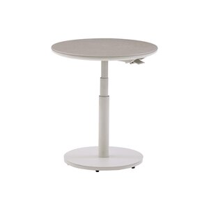 Royal seasons® Jura bijzettafel in hoogte verstelbaar D60 x 45/66 cm zand