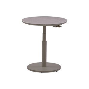 Royal seasons® Jura bijzettafel in hoogte verstelbaar D60 x 45/66 cm espresso