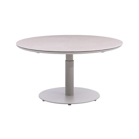 Royal seasons® Jura tafel D110 cm in hoogte verstelbaar zand