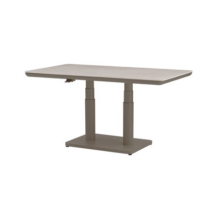 Royal seasons® Jura tafel in hoogte verstelbaar 140 x 85 x 49/72 cm espresso