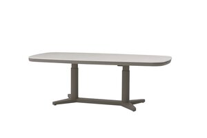 Royal seasons® Jura tafel in hoogte verstelbaar 180 x 90 x 53/75 cm espresso - afbeelding 2