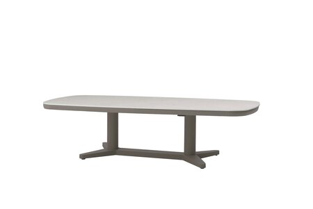 Royal seasons® Jura tafel in hoogte verstelbaar 180 x 90 x 53/75 cm espresso - afbeelding 3