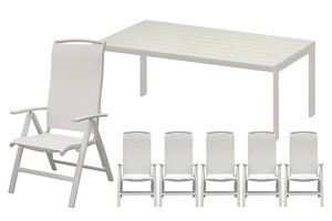 Royal seasons® La Palma dining set voor 6 personen - afbeelding 1