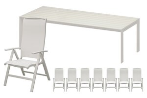 Royal seasons® La Palma dining set voor 8 personen - afbeelding 1
