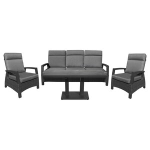 Royal seasons® Lissabon loungeset met 3-zitsbank
