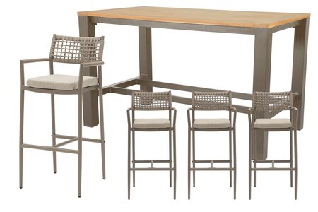 Royal seasons® Liv barset espresso voor 4 personen - afbeelding 1