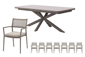 Royal seasons® Liv dining set voor 8 personen - afbeelding 1