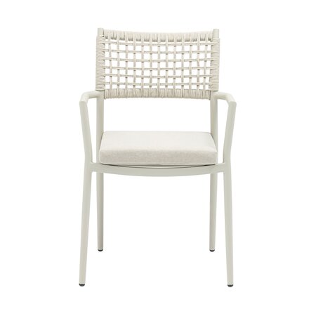 Royal seasons® Liv ronde dining set voor 4 personen - afbeelding 3