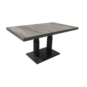 Royal seasons® Marbella tafel in hoogte verstelbaar  140 x 85 x 49/72 cm