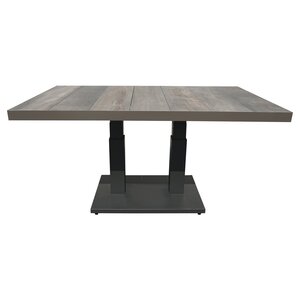 Royal seasons® Marbella tafel in hoogte verstelbaar  140 x 85 x 49/72 cm - afbeelding 2