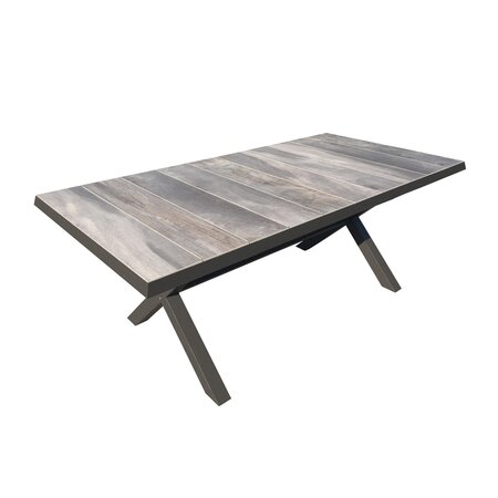 Royal seasons® Marbella tafel uitschuifbaar 204/264 x 100 cm - afbeelding 1