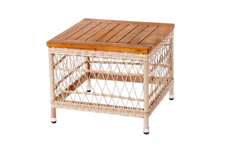 Royal seasons® Mauritius bijzettafel L 60 x B 60 x H 48 cm - afbeelding 1