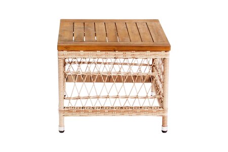 Royal seasons® Mauritius bijzettafel L 60 x B 60 x H 48 cm - afbeelding 2