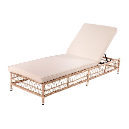 Royal seasons® Mauritius ligbed L 200 x B 68 x H 40 cm - afbeelding 1