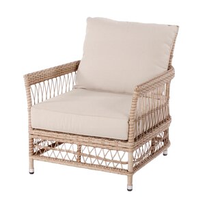 Royal seasons® Mauritius loungefauteuil met hocker - afbeelding 2
