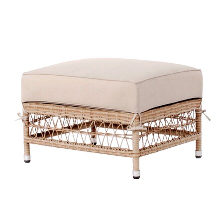 Royal seasons® Mauritius loungefauteuil met hocker - afbeelding 3