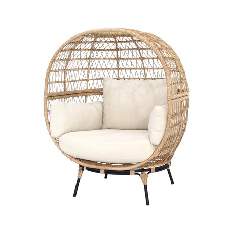 Royal seasons® Mauritius loveseat ei L 105 x B 116 x H 150 cm natural