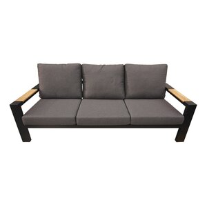 Royal seasons® Memphis 3-zitsbank zwart - afbeelding 2