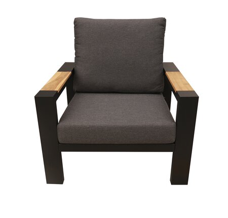Royal seasons® Memphis fauteuil zwart - afbeelding 2