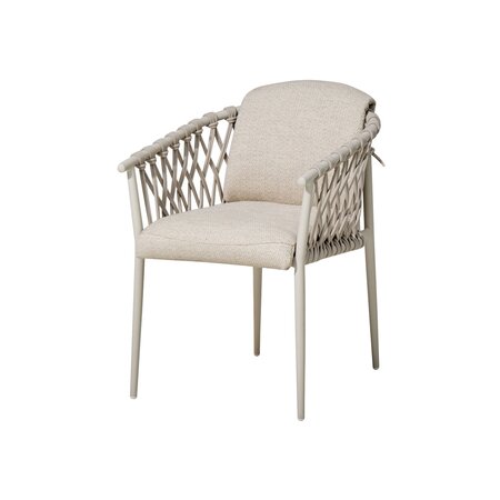 Royal seasons® Miami/Atlanta ronde dining set voor 4 personen - afbeelding 2