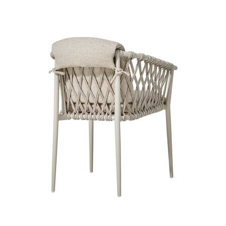 Royal seasons® Miami dining stoel zand - afbeelding 4