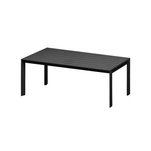 Royal seasons® Noordwijk tafel 220 x 100 x H77 cm zwart