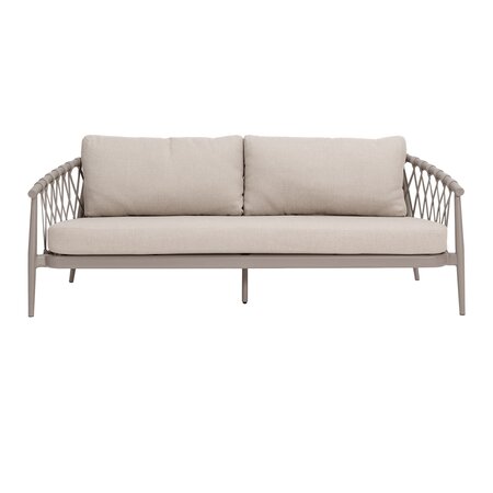 Royal seasons® Panama loungebank 2,5 zits espresso - afbeelding 2