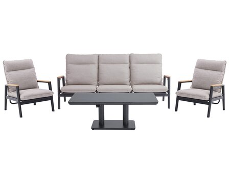 Royal seasons® Portland loungeset met 3-zitsbank - afbeelding 1
