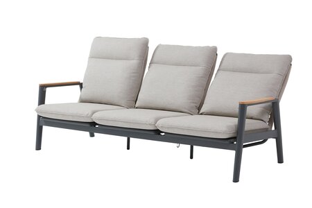 Royal seasons® Portland loungeset met teakhouten tafelblad - afbeelding 5
