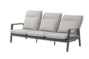 Royal seasons® Portland loungeset met teakhouten tafelblad - afbeelding 5