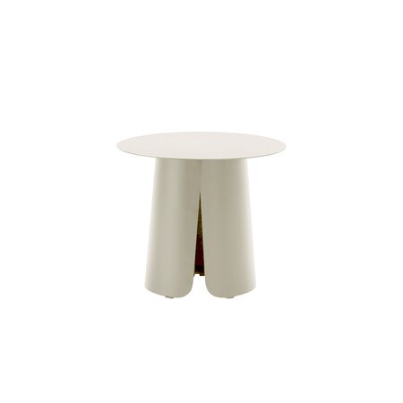 Royal seasons® Ronda bijzettafel D 45 x H 39 cm zand - afbeelding 1