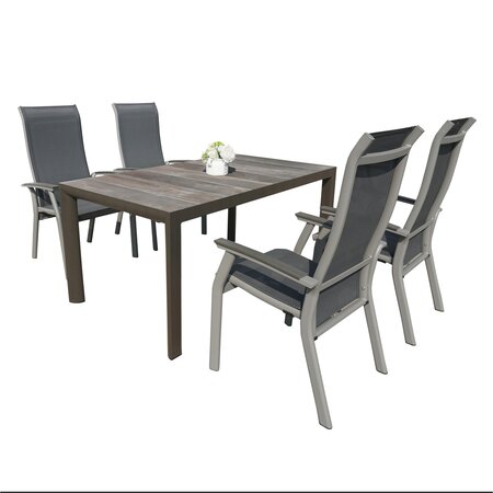 Royal seasons® Sevilla dining set voor 4 personen - afbeelding 1