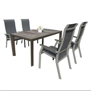 Royal seasons® Sevilla dining set voor 4 personen - afbeelding 1
