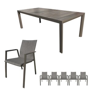 Royal seasons® Sevilla dining set voor 6 personen - afbeelding 1