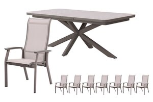 Royal seasons® Sevilla dining set voor 8 personen - afbeelding 1
