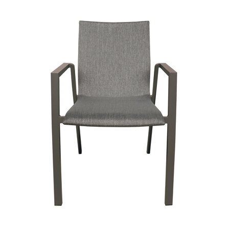 Royal seasons® Sevilla stapelstoel taupe - afbeelding 2