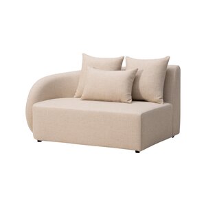 Royal seasons® Siësta 2-zitsbank arm links beige