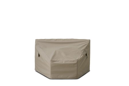 Royal seasons® Siësta beschermhoes voor 135 graden hoekstuk beige