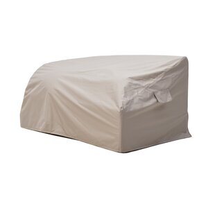 Royal seasons® Siësta beschermhoes voor 2-zitsbank arm links beige