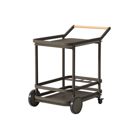 Royal seasons® Siësta trolley 2-laags espresso