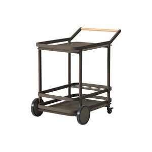 Royal seasons® Siësta trolley 2-laags espresso