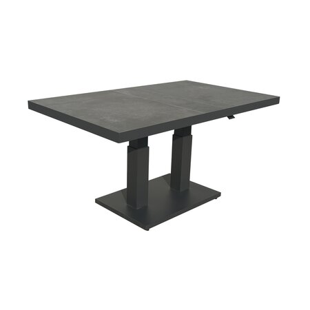 Royal seasons® Sol tafel in hoogte verstelbaar 140 x 85 x 49/72 cm - afbeelding 1